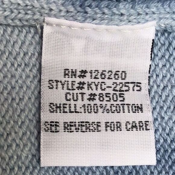 Velvet Heart ZUMA Blue Tie Dye Crew Neck Sweater - Picture 15 of 16